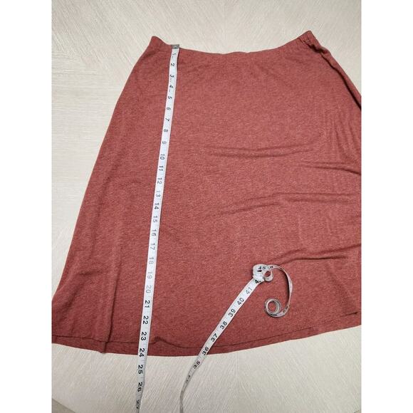 Vtg 70s Tejo Of California Women's Skirt Set Large Terracotta No Size Tag - Picture 12 of 13